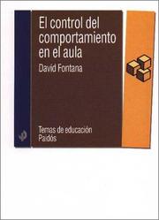 Cover of: El Control Del Comportamiento En El Aula