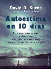 Cover of: Autoestima en 10 días by David D. Burns
