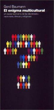 Cover of: El Enigma Multicultural by Gerd Baumann