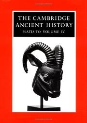 Cover of: The Cambridge Ancient History by John Boardman