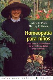 Homeopatía para niños by Gabrielle Pinto, Murray Feldman