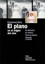 Cover of: Plano, El: En El Origen Del Cine