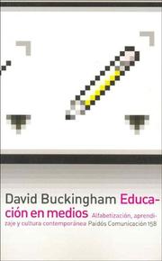 Cover of: Educacion En Medios by David Buckingham