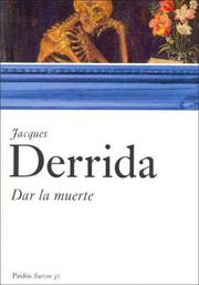 Cover of: Dar La Muerte