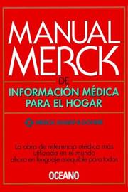 Cover of: The Merck Manual of Medical Information: Home Edition (Spanish Version)