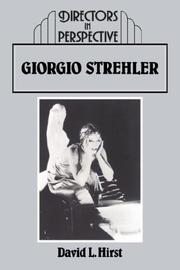 Cover of: Giorgio Strehler