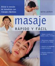 Cover of: Masaje, rapido y facil