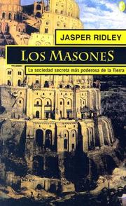 Cover of: Los Masones by Jasper Ridley