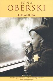 Cover of: Infancia by Jona Oberski