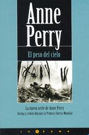 Cover of: El Peso del Cielo (Latrama) by Anne Perry