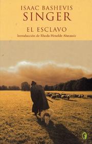 Cover of: El esclavo by Isaac Bashevis Singer