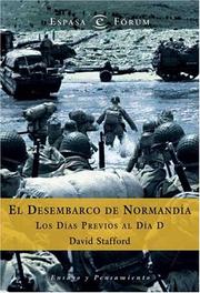 Cover of: El Desembarco de Normandia by David Stafford