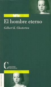 Cover of: El Hombre Eterno by Gilbert Keith Chesterton