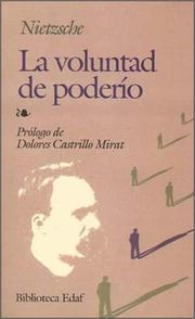 Cover of: La Voluntad De Poderio