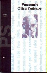 Cover of: Foucault by Gilles Deleuze