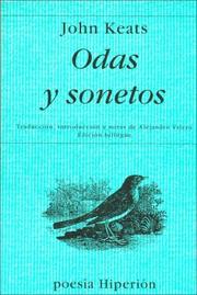 Cover of: Odas y Sonetos