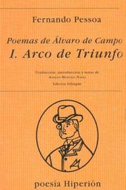 Cover of: Arco de Triunfo 1 - Poemas de Alvaro de Campos