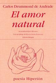Cover of: El Amor Natural by Carlos Drummond de Andrade