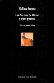Cover of: Las Auroras de Otono y Otros Poemas