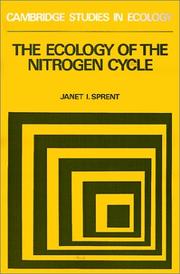 Cover of: The ecology of the nitrogen cycle
