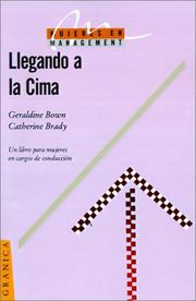 Cover of: Llegando a LA Cima (Mujeres en Management)