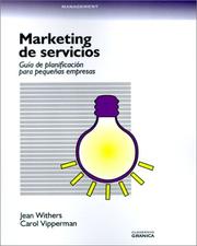 Cover of: Marketing De Servicios by Carol Vipperman, Jean Withersy