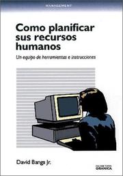 Csmo Planificar Sus Recursos Humanos by David Bangs