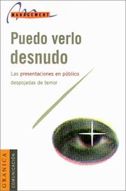 Cover of: Puedo Verlo Desnudo