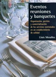 Cover of: Eventos, Reuniones y Banquetes