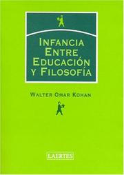 Cover of: Infancia Entre Educacion y Filosofia