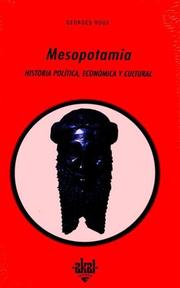 Cover of: Mesopotamia (Universitaria) by Georges Roux