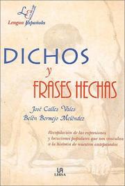 Cover of: Dichos y frases hechas