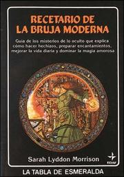 Cover of: Recetario de La Bruja Moderna (Tabla de Esmeralda) by Sarah Lyddon Morrison