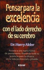 Cover of: Pensar Para La Excelencia