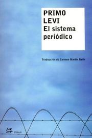 Cover of: El Sistema Periodico by Primo Levi