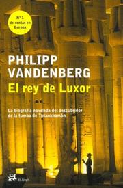 Cover of: El Rey De Luxor (Novela Histórica El Aleph)