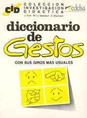 Cover of: Diccionario De Gestos