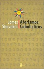 Cover of: Aforismos cabalísticos