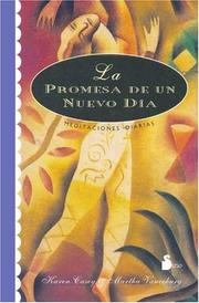 Cover of: La Promesa de Un Nuevo Dia by Karen Casey, Martha Vanceburg