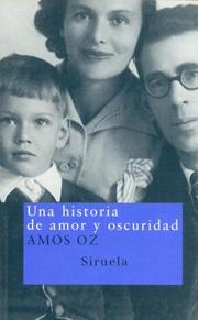 Cover of: Una historia de amor y oscuridad by Amos Oz