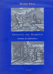 Cover of: Imagenes Del Barroco/images of Baroque (Biblioteca Azul) by Mario Praz