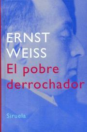 Cover of: El Pobre Derrochador/The Poor Wasteful Person (Libros Del Tiempo / Books of the Time)