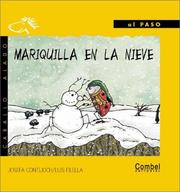 Cover of: Mariquilla en la nieve (Caballo alado series-Al paso)