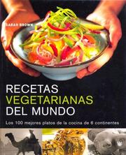 Cover of: Recetas Vegetarianas del Mundo