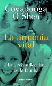 Cover of: La armonía vital by Covadonga O'Shea