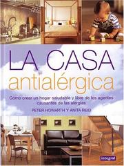 Cover of: La Casa Antialergica by Peter Howarth, Anita Reid