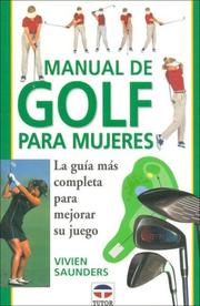 Cover of: Manual de Golf Para Mujeres