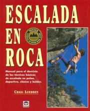 Cover of: Escalada En Roca: Manual Para El Dominio De Las Tecnicas Basicas