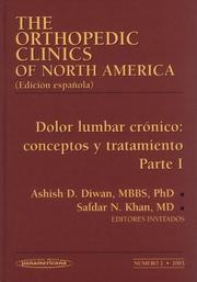 Cover of: Ortopedia 2003-T2 Dolor Lumbar Cronico Parte 1