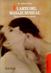 Cover of: El arte del masaje sensual